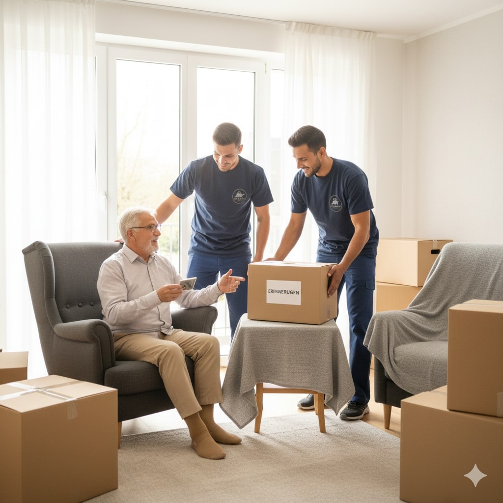 Behutsamer Seniorenumzug in Berlin